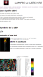 Mobile Screenshot of lampes-a-leds.info